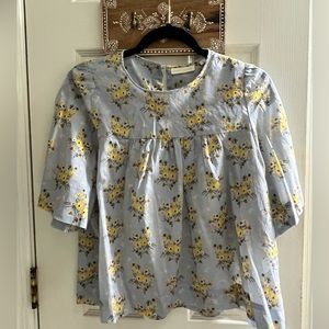 Kate Hudson’s Happy Nature baby doll women’s top Small